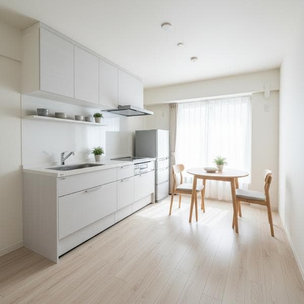 江戸川区 1DK クリーニング+補修で短期回転